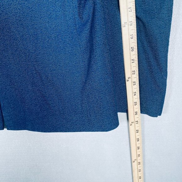 Ted Baker London Blazer Mens 42R Blue Stretch Softshell Sport Coat Jacket - Picture 14 of 15